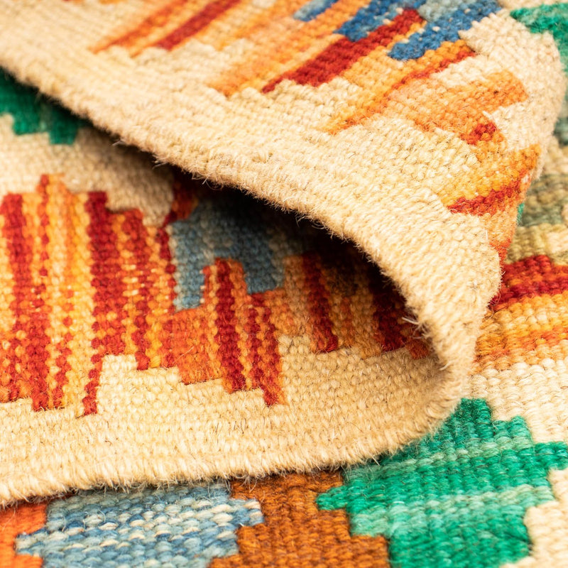 Kelim Carpet - Splash - 125 x 80 cm - flerfärgad