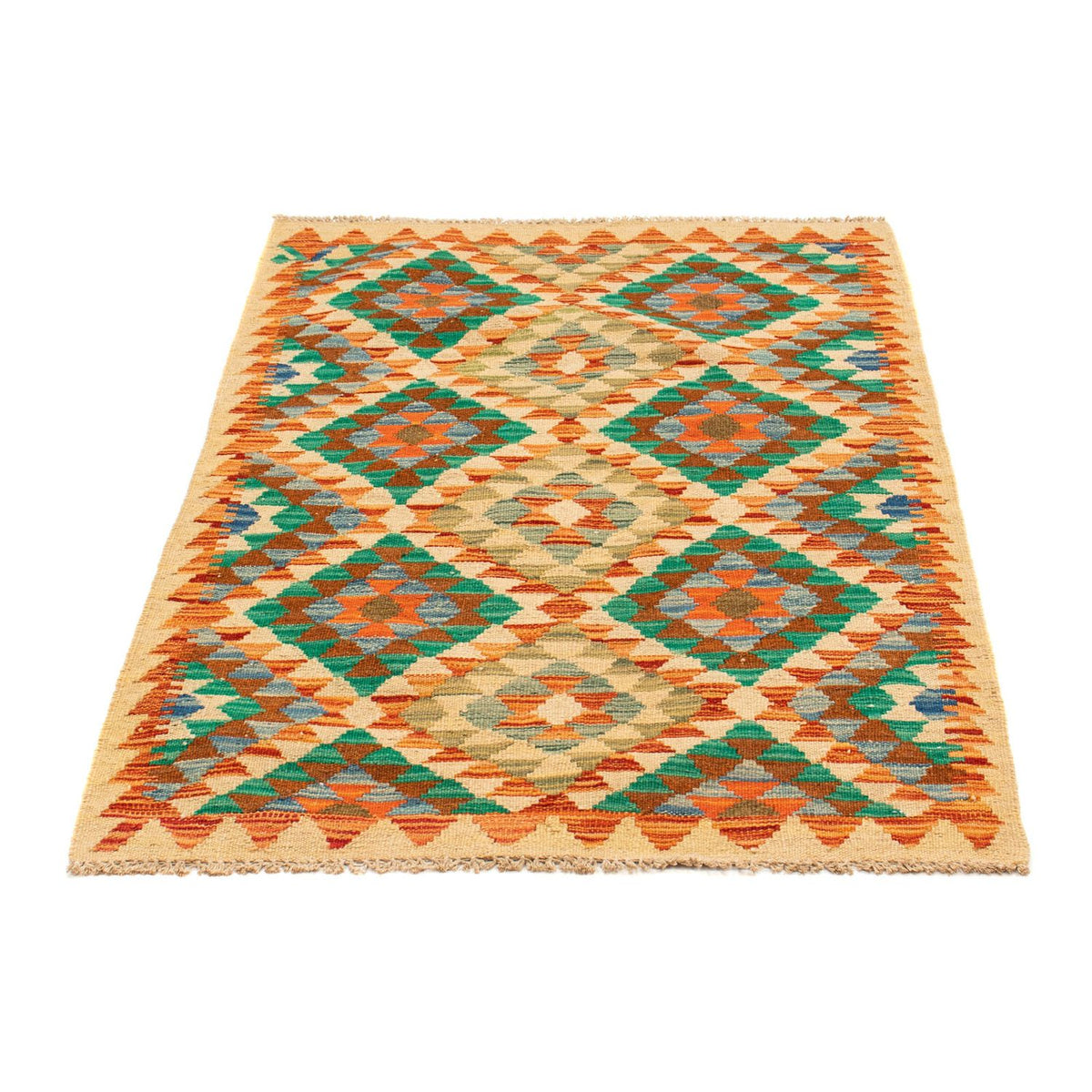 Kelim Carpet - Splash - 125 x 80 cm - flerfärgad