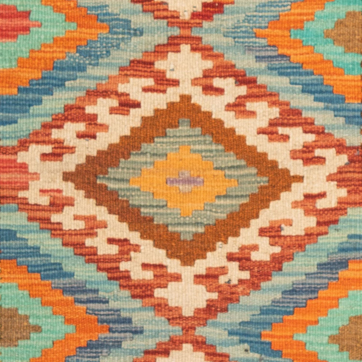 Kelim Carpet - Splash - 125 x 80 cm - flerfärgad