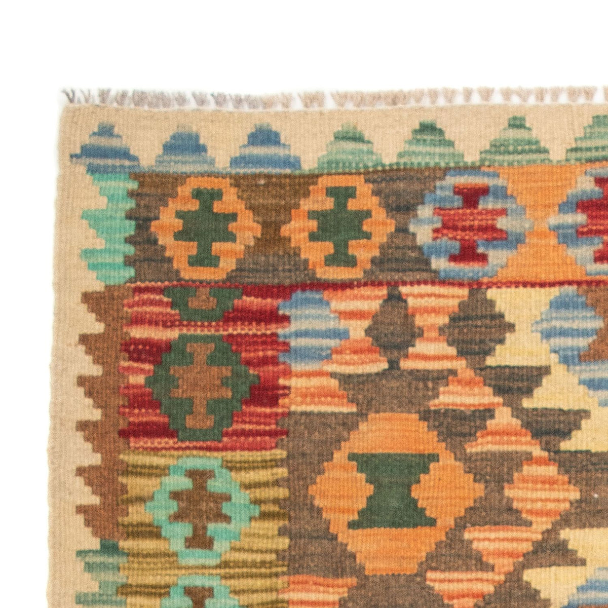 Kelim Carpet - Splash - 125 x 80 cm - flerfärgad