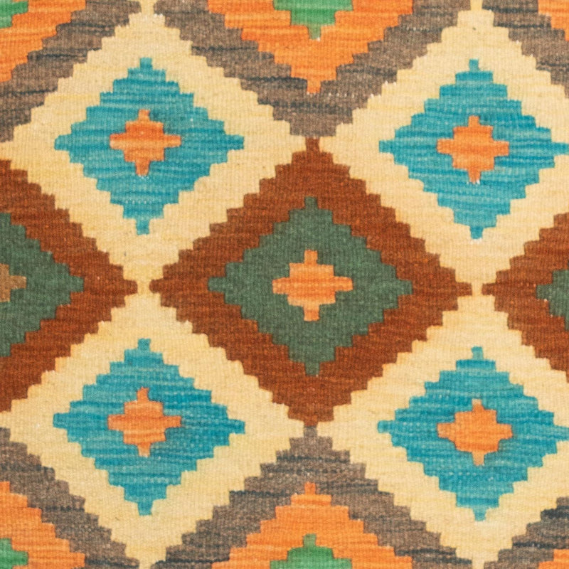 Kelim Carpet - Splash - 125 x 80 cm - flerfärgad