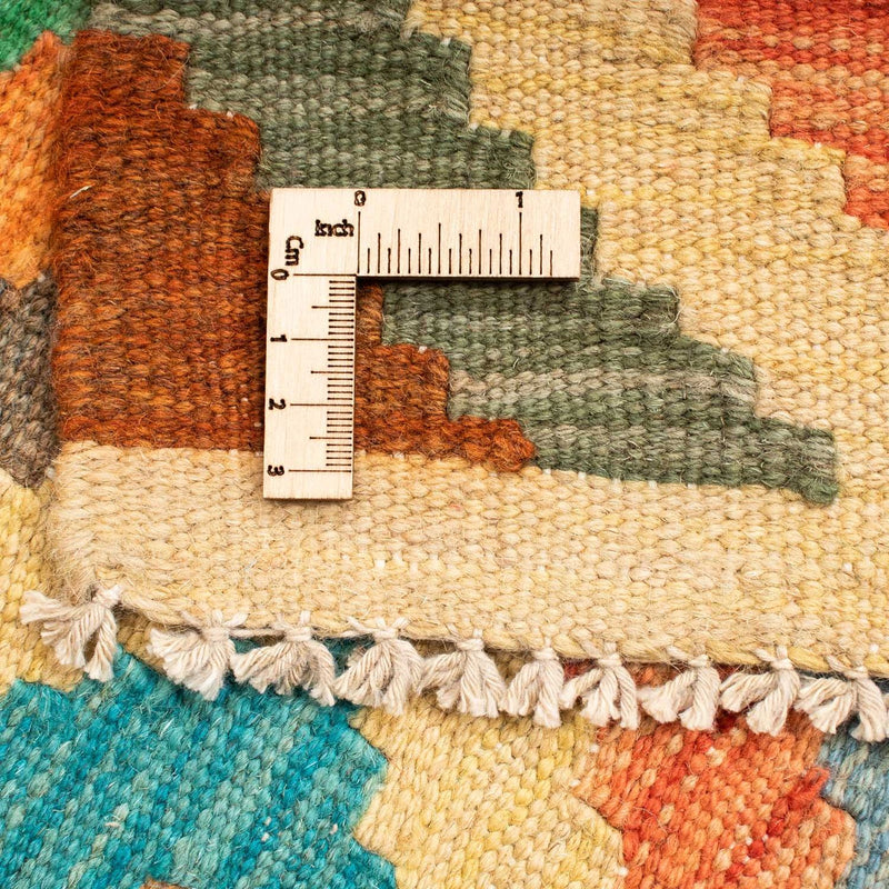 Kelim Carpet - Splash - 125 x 80 cm - flerfärgad