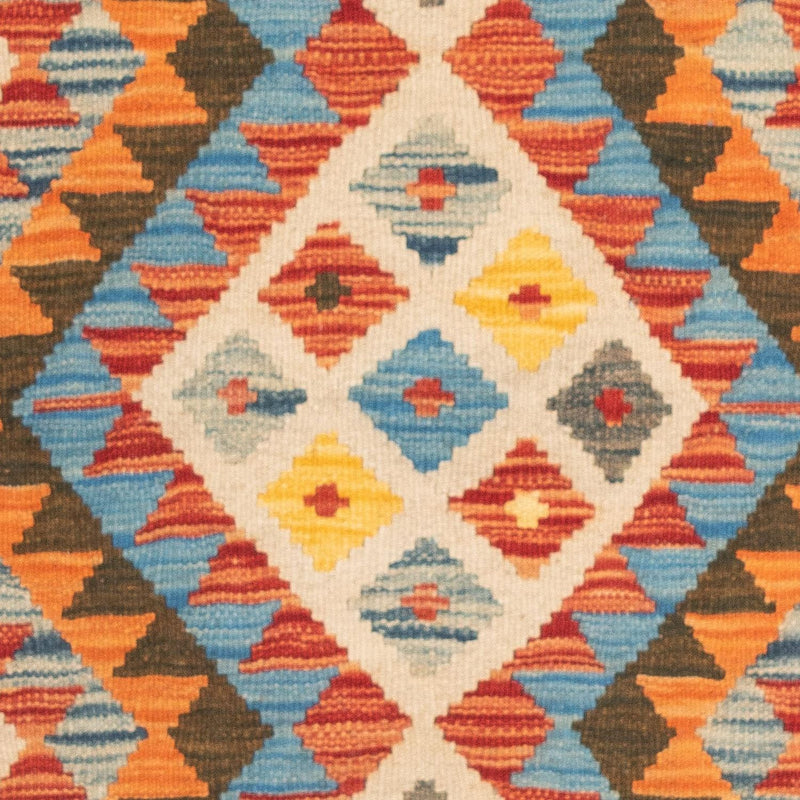 Kelim Carpet - Splash - 125 x 80 cm - flerfärgad