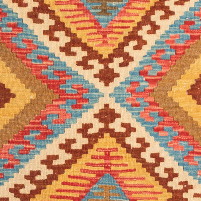 Kelim Carpet - Splash - 121 x 85 cm - flerfärgad