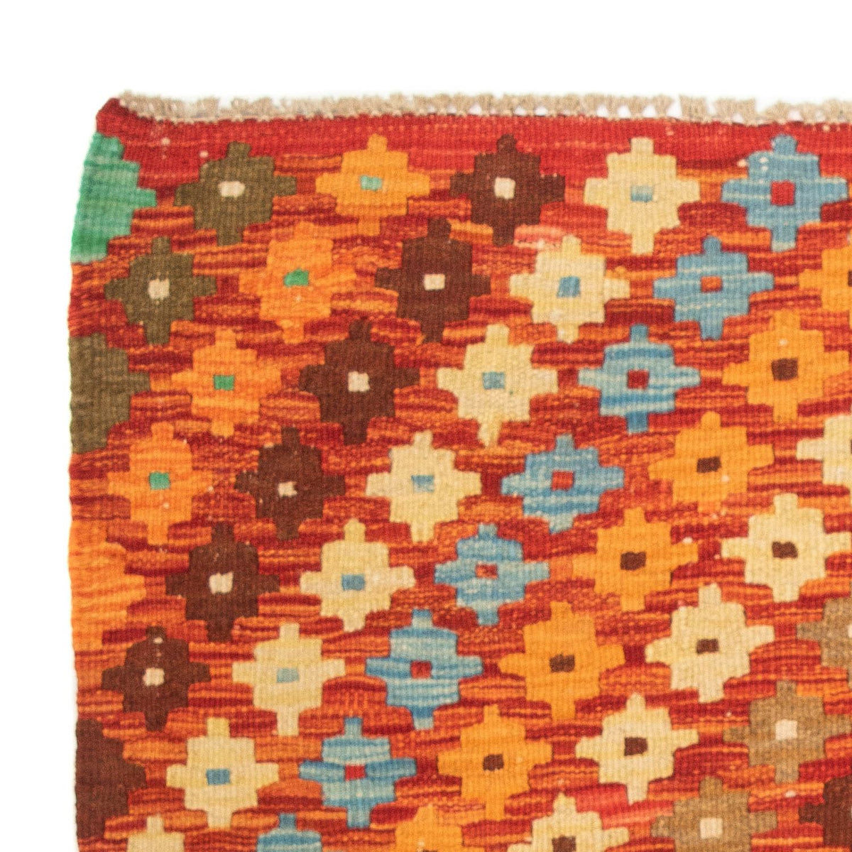 Kelim Carpet - Splash - 121 x 89 cm - flerfärgad