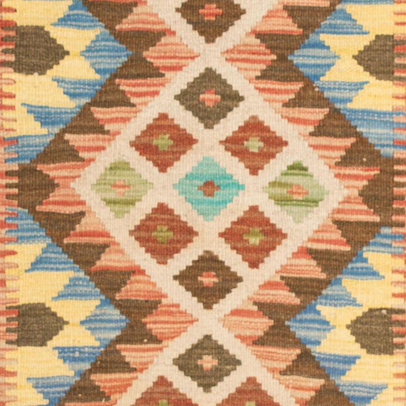 Kelim Carpet - Splash - 124 x 86 cm - flerfärgad