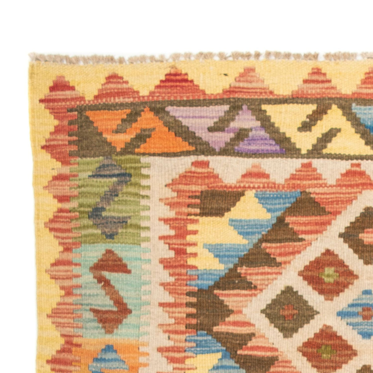 Kelim Carpet - Splash - 124 x 86 cm - flerfärgad