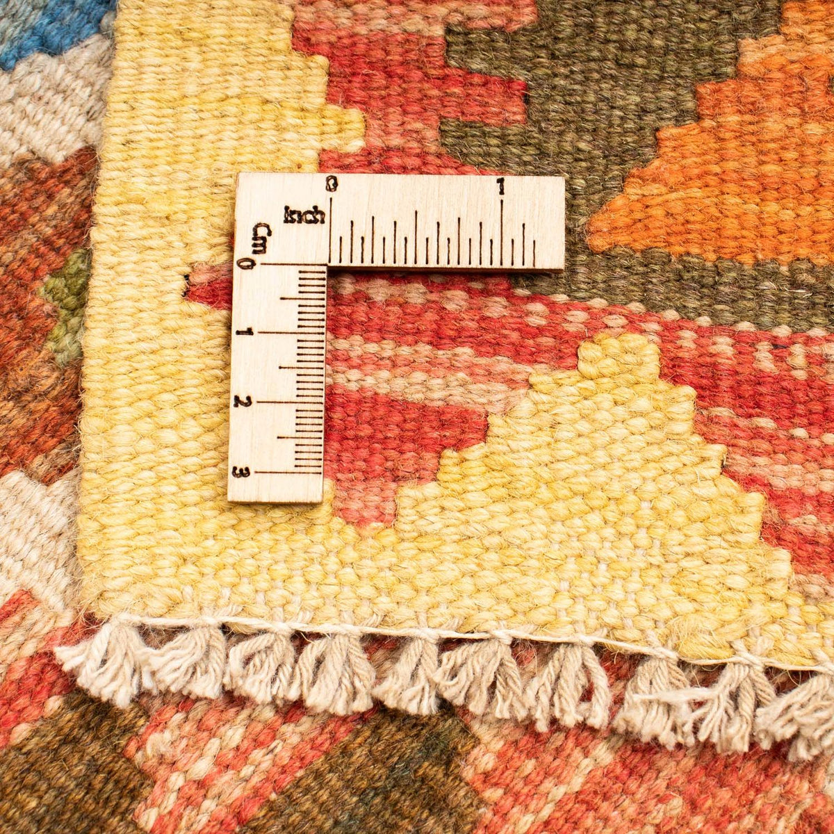 Kelim Carpet - Splash - 124 x 86 cm - flerfärgad