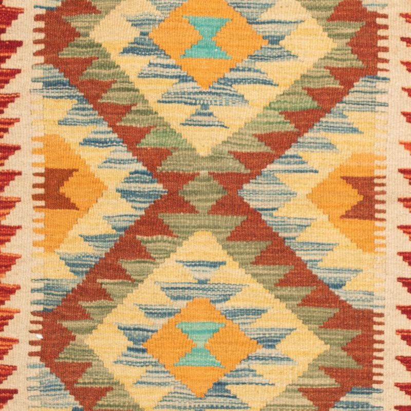 Kelim Carpet - Splash - 124 x 86 cm - flerfärgad