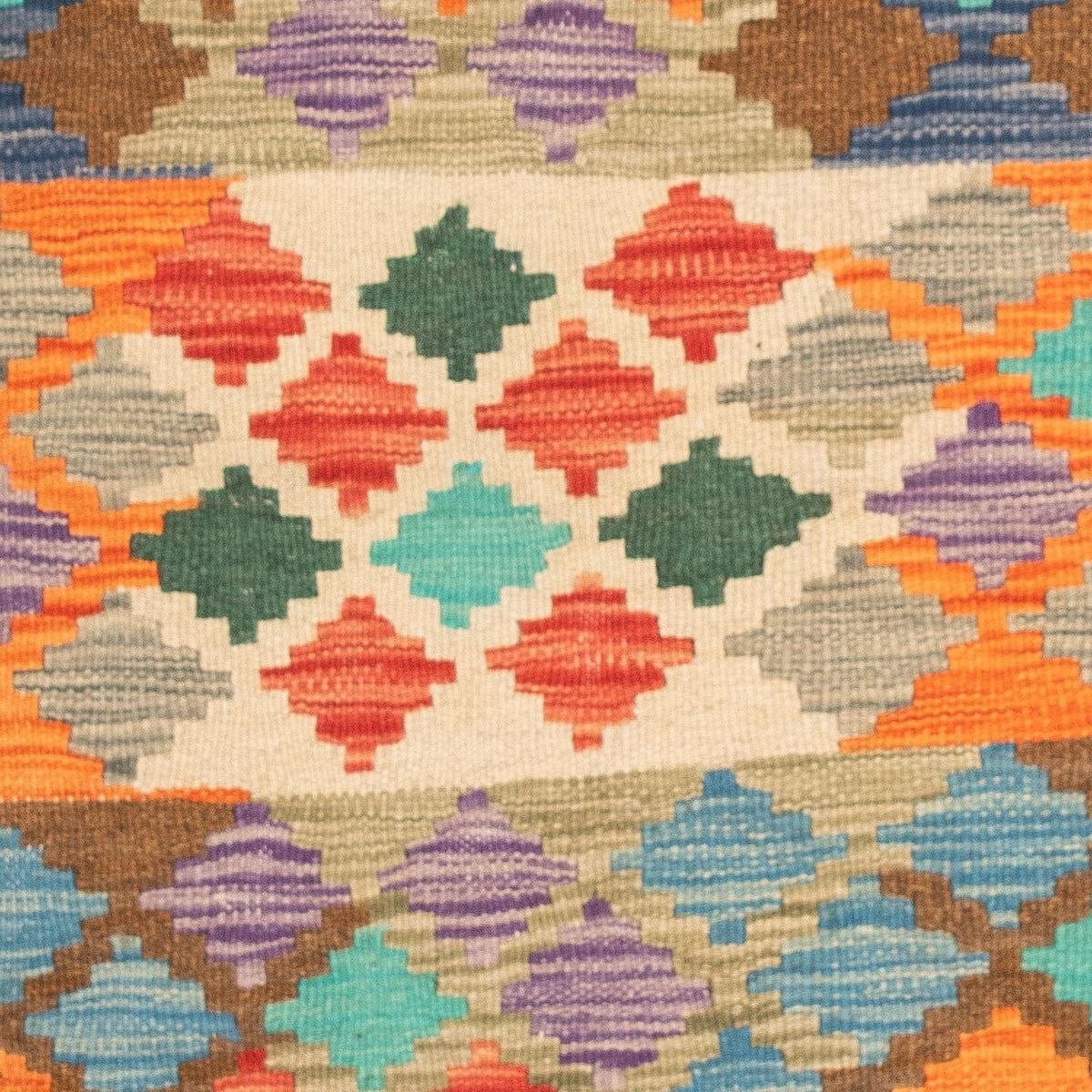 Kelim Carpet - Splash - 125 x 80 cm - flerfärgad