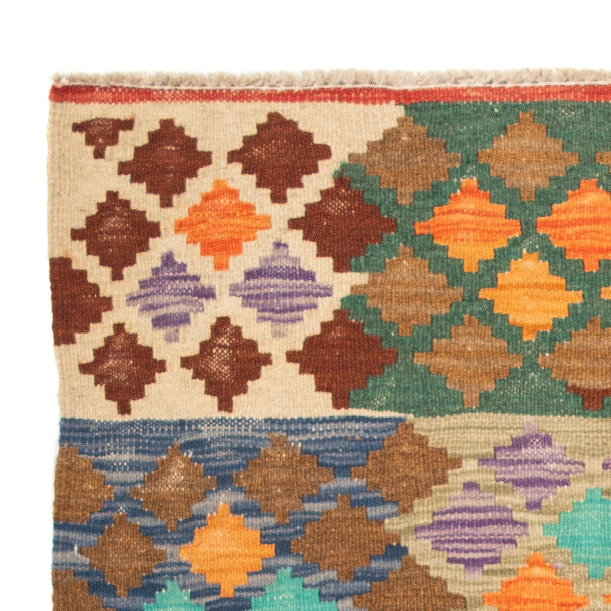 Kelim Carpet - Splash - 125 x 80 cm - flerfärgad