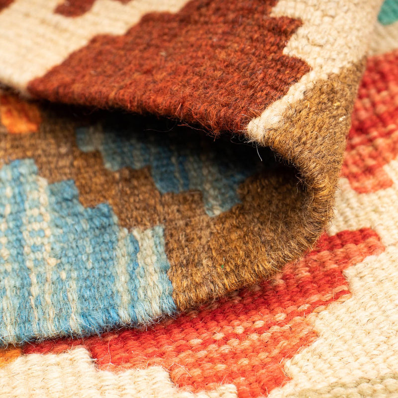 Kelim Carpet - Splash - 125 x 80 cm - flerfärgad