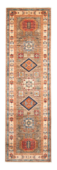Runner Ziegler Carpet - Kazak - 249 x 73 cm - ljusbrun