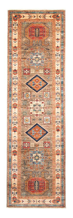 Runner Ziegler Carpet - Kazak - 249 x 73 cm - ljusbrun