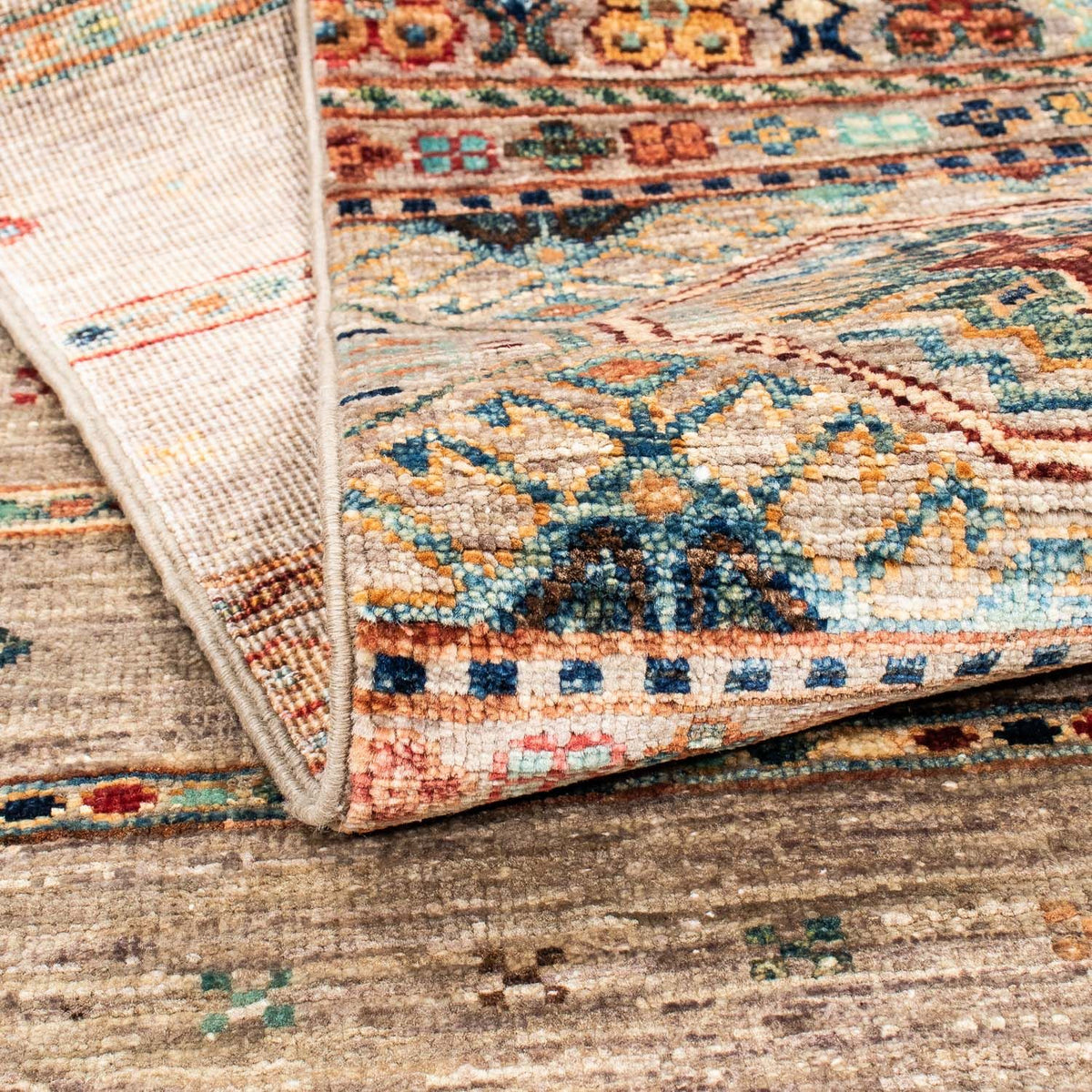 Runner Ziegler Carpet - 243 x 79 cm - ljusbrun