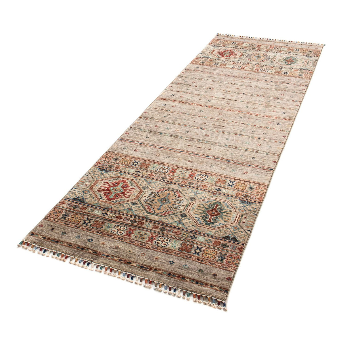 Runner Ziegler Carpet - 243 x 79 cm - ljusbrun