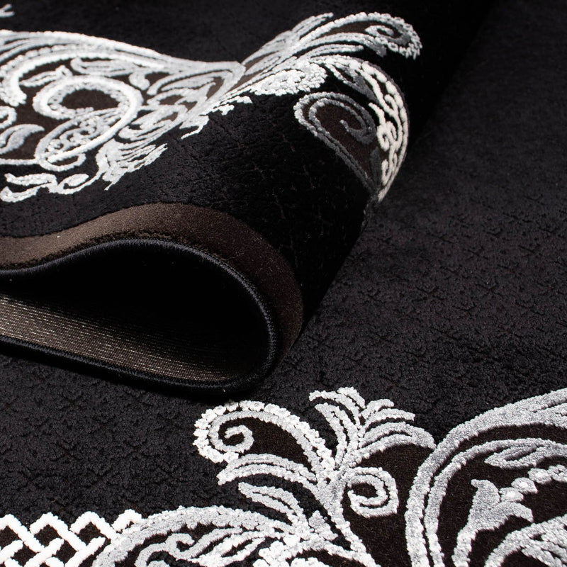 Designermatta - 230 x 160 cm - mörkblå