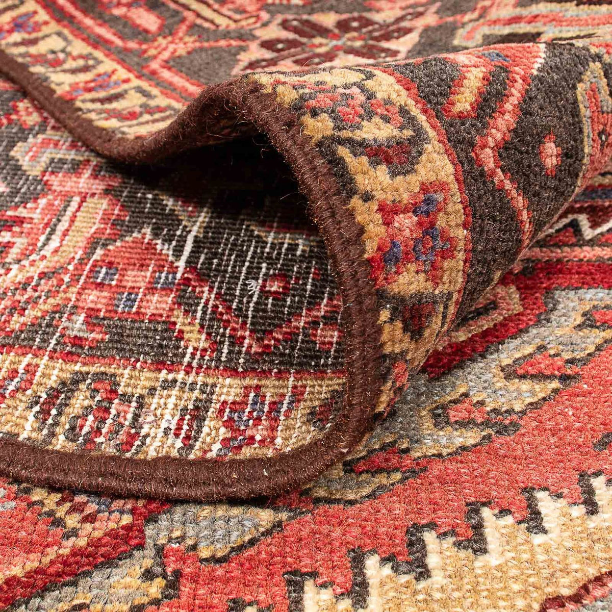 Persisk matta - Nomadic - 404 x 313 cm - ljusröd