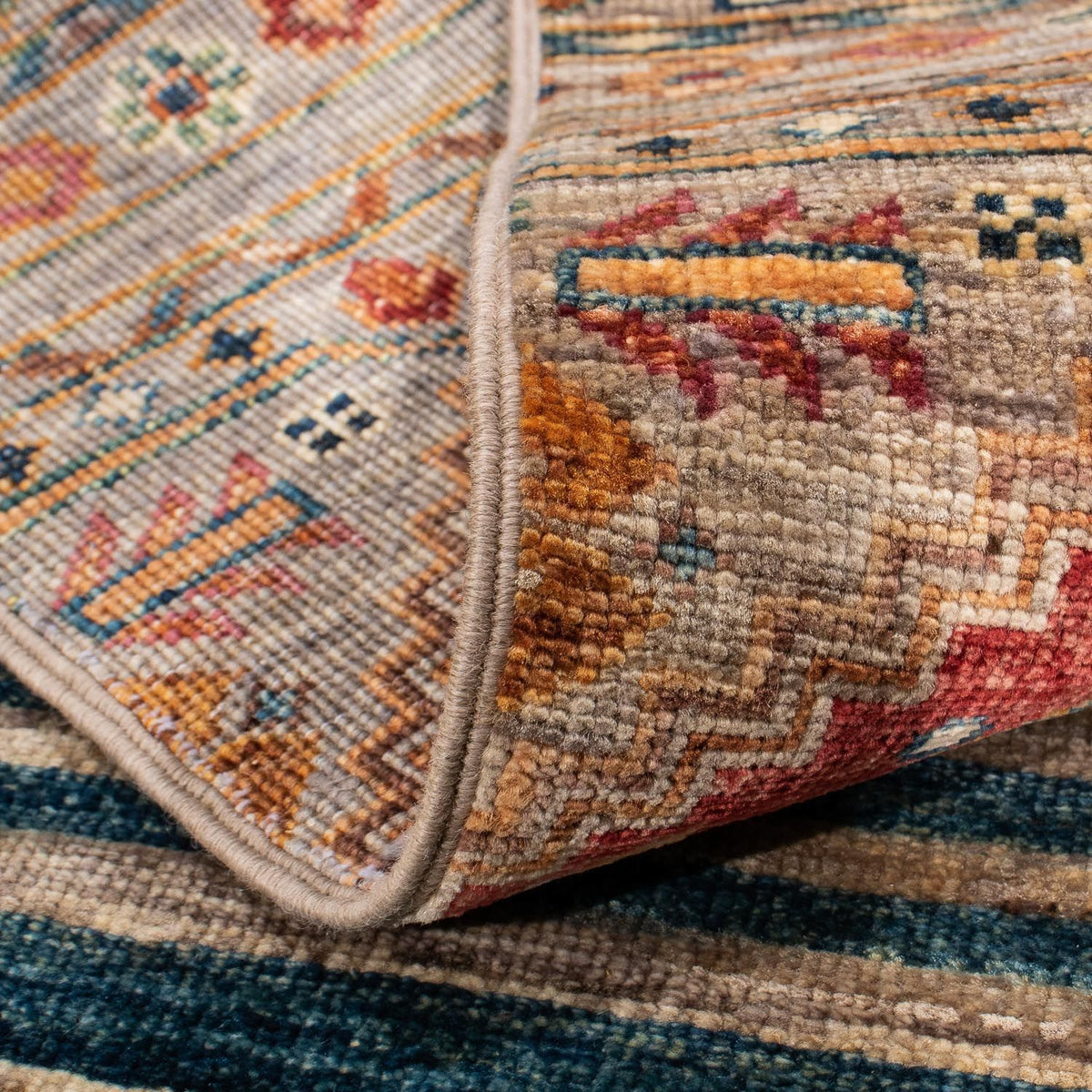 Runner Ziegler Carpet - 396 x 79 cm - flerfärgad