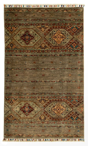 Ziegler Carpet - Modern - 124 x 74 cm - mörkbrun