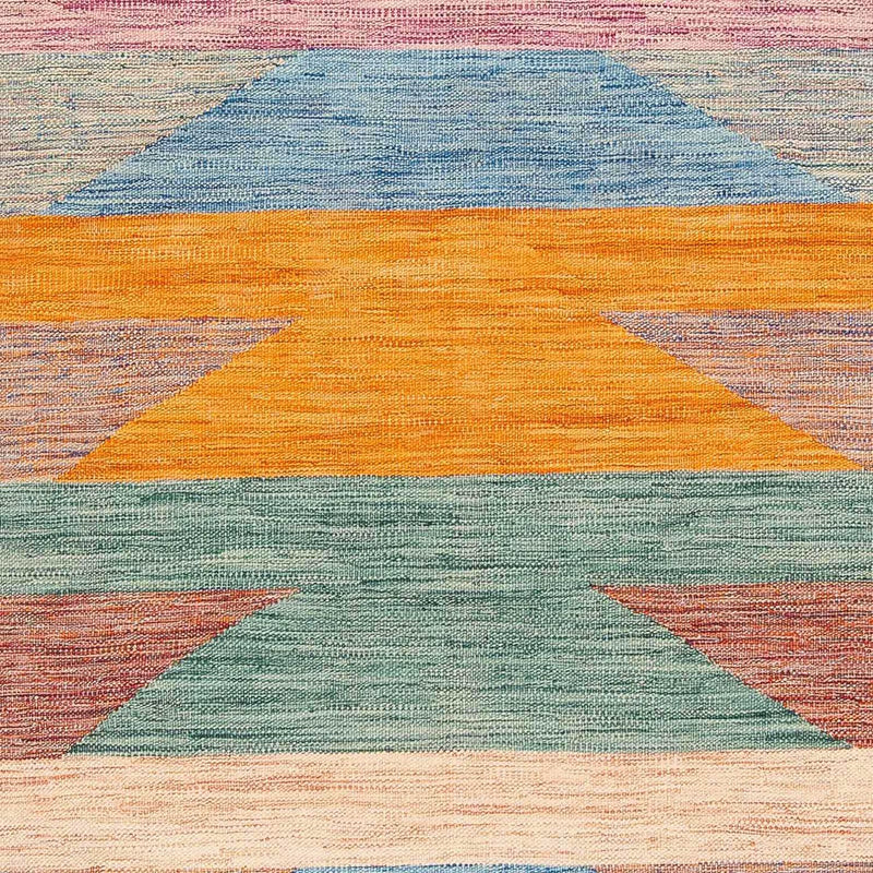 Kelim Carpet - Splash - 244 x 159 cm - flerfärgad