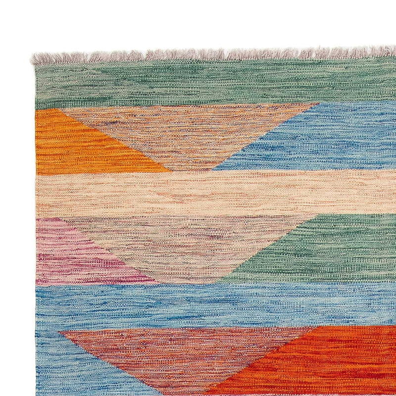 Kelim Carpet - Splash - 244 x 159 cm - flerfärgad