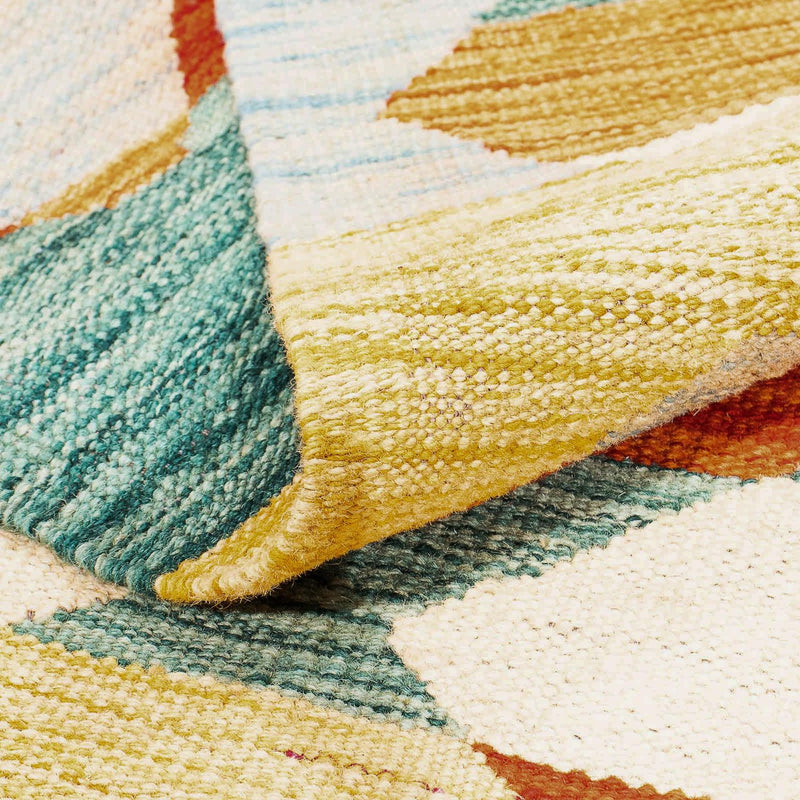 Kelim Carpet - Splash - 244 x 170 cm - flerfärgad