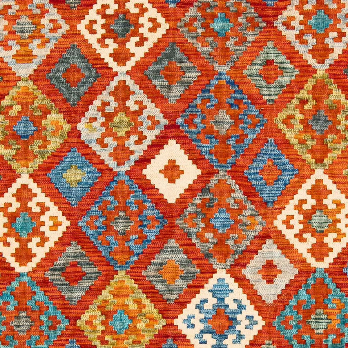 Kelim Carpet - Splash - 226 x 170 cm - flerfärgad