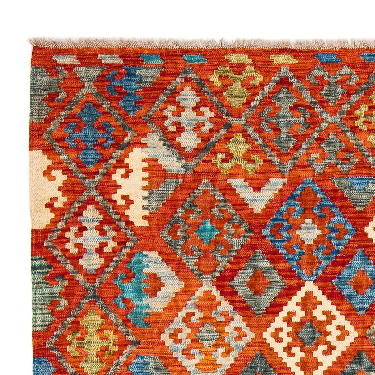 Kelim Carpet - Splash - 226 x 170 cm - flerfärgad