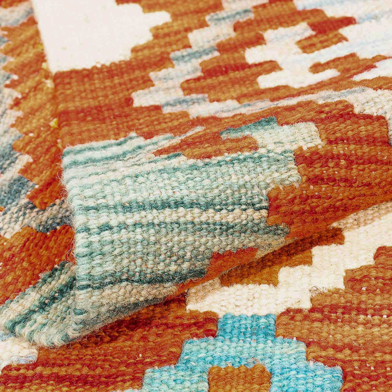 Kelim Carpet - Splash - 226 x 170 cm - flerfärgad