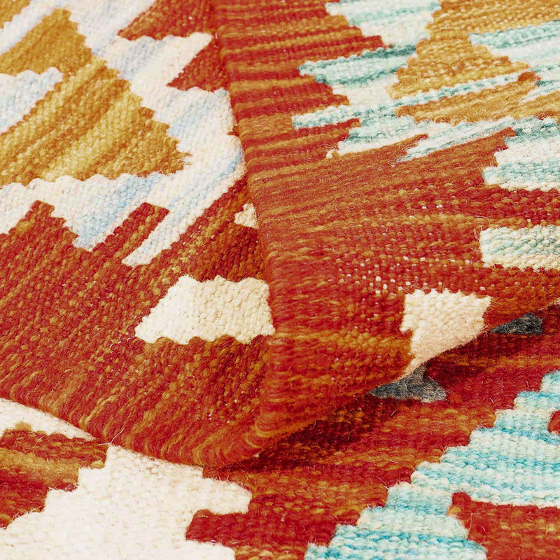 Kelim Carpet - Splash - 236 x 170 cm - flerfärgad