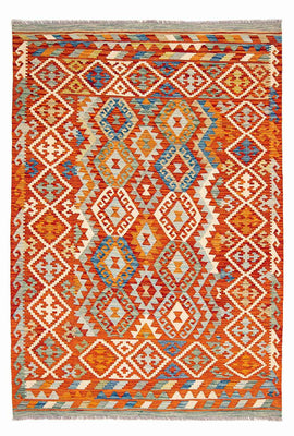 Kelim Carpet - Splash - 250 x 180 cm - flerfärgad