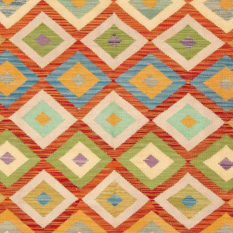 Kelim Carpet - Splash - 241 x 171 cm - flerfärgad