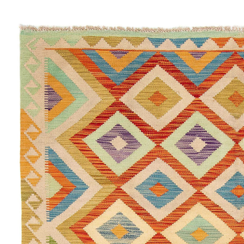 Kelim Carpet - Splash - 241 x 171 cm - flerfärgad