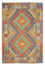 Kelim Carpet - Splash - 234 x 169 cm - flerfärgad