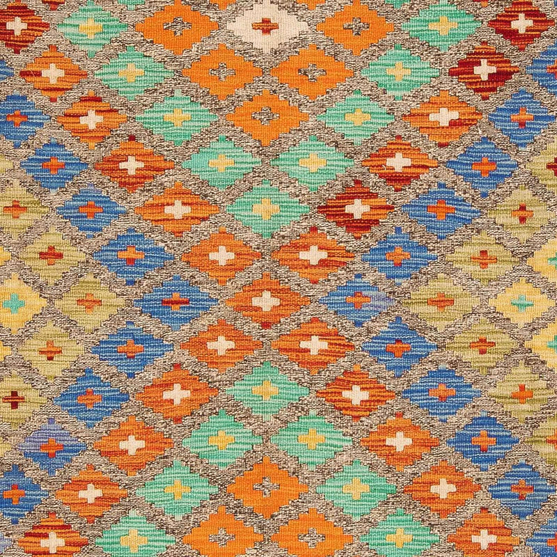 Kelim Carpet - Splash - 234 x 169 cm - flerfärgad