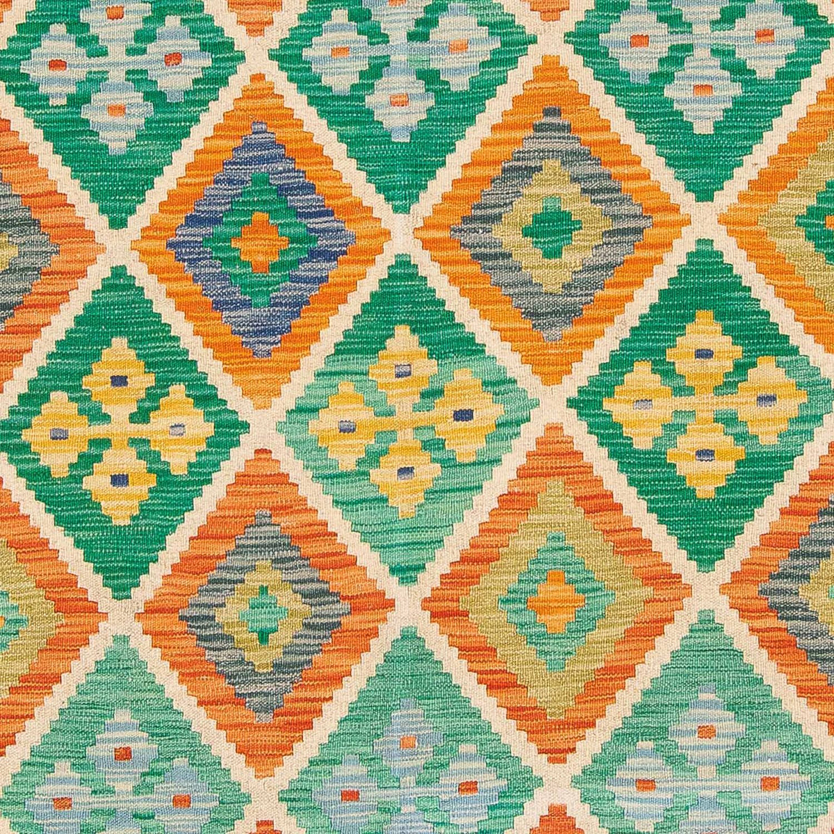 Kelim Carpet - Splash - 245 x 185 cm - flerfärgad