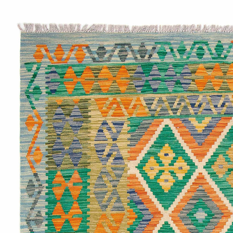 Kelim Carpet - Splash - 245 x 185 cm - flerfärgad