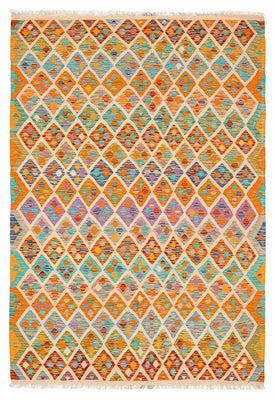 Kelim Carpet - Splash - 250 x 180 cm - flerfärgad