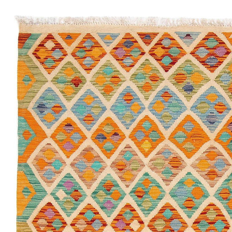 Kelim Carpet - Splash - 250 x 180 cm - flerfärgad