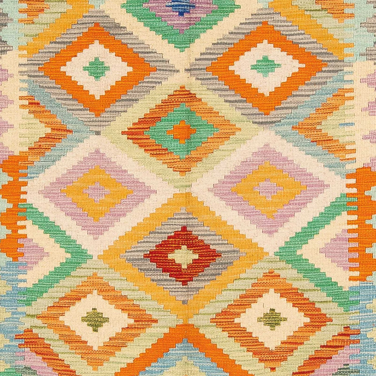 Kelim Carpet - Splash - 250 x 169 cm - flerfärgad