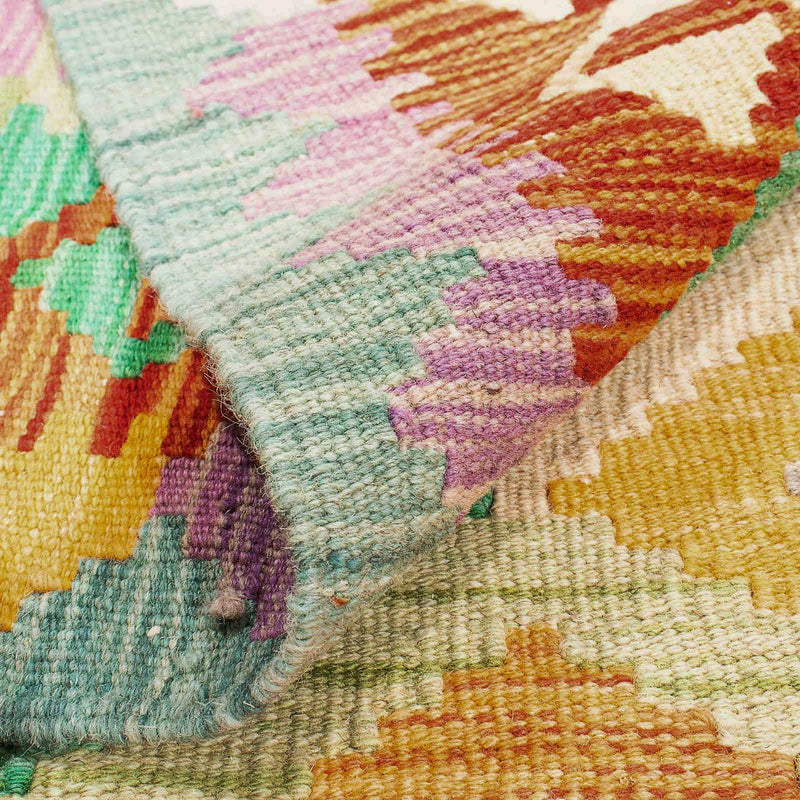 Kelim Carpet - Splash - 250 x 169 cm - flerfärgad