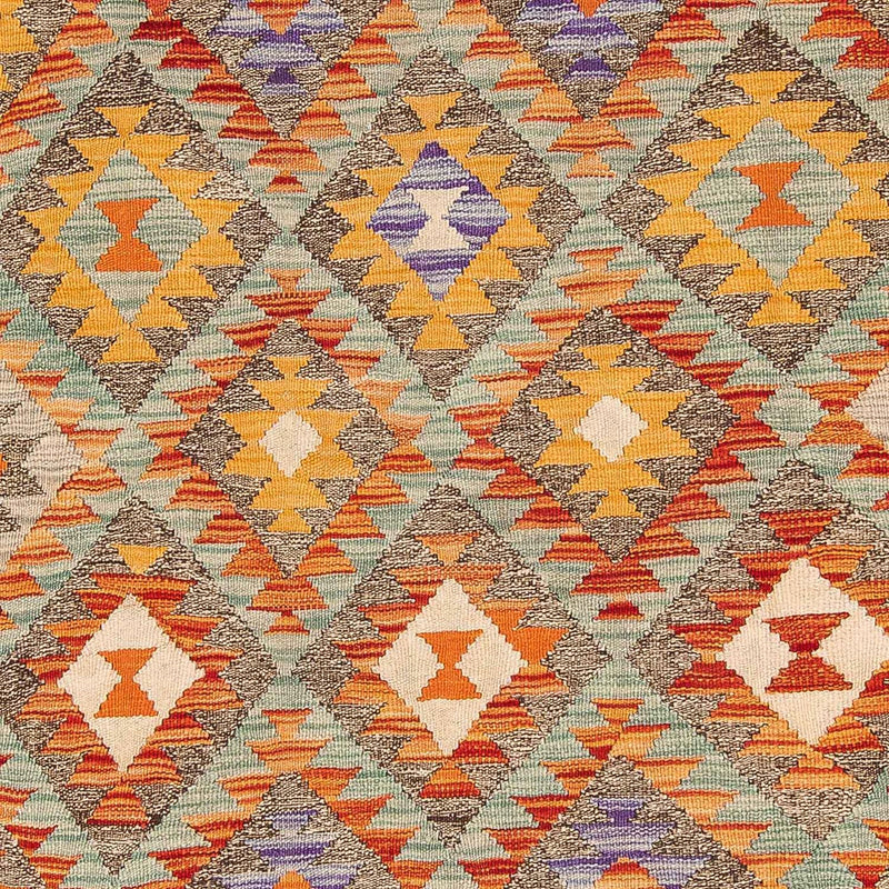 Kelim Carpet - Splash - 203 x 152 cm - flerfärgad