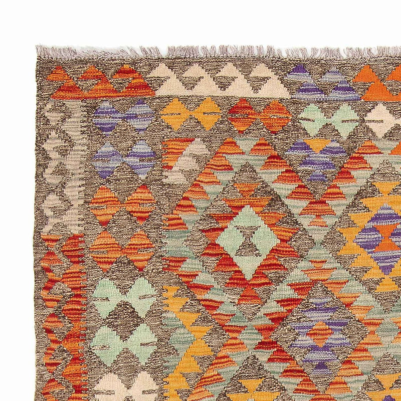 Kelim Carpet - Splash - 203 x 152 cm - flerfärgad