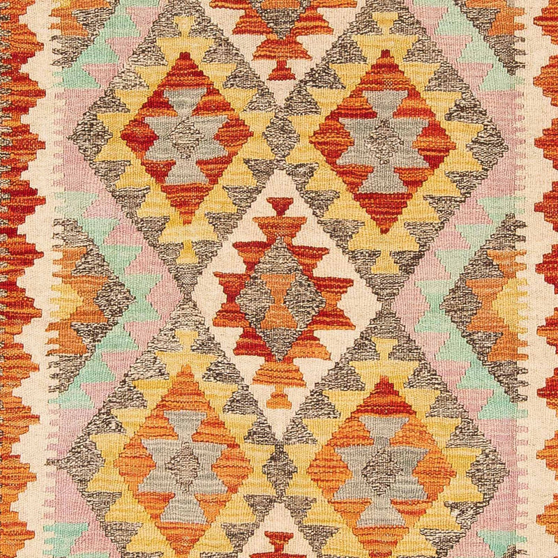 Kelim Carpet - Splash - 188 x 153 cm - flerfärgad