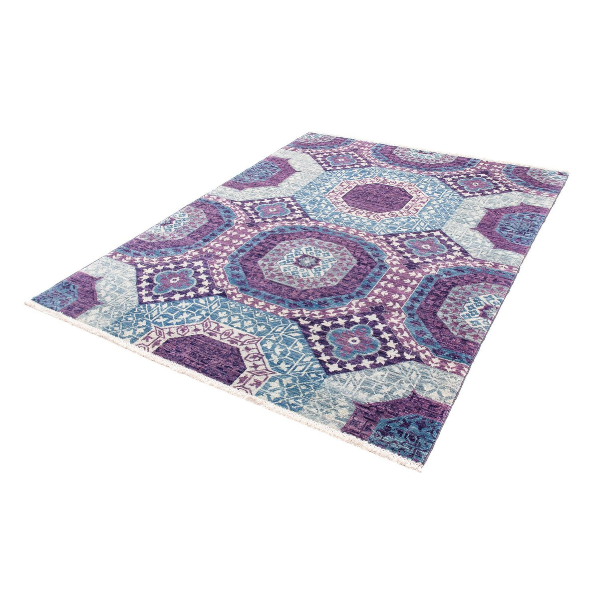 Designermatta - 210 x 156 cm - flerfärgad