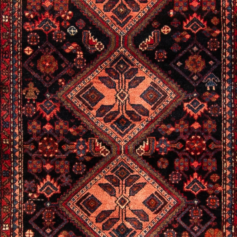 Runner Persisk matta - Nomadic - 530 x 103 cm - mörkröd