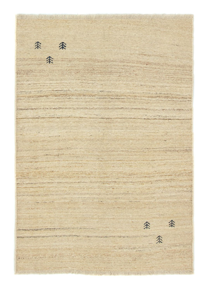 Gabbeh-matta - persisk - 157 x 110 cm - beige