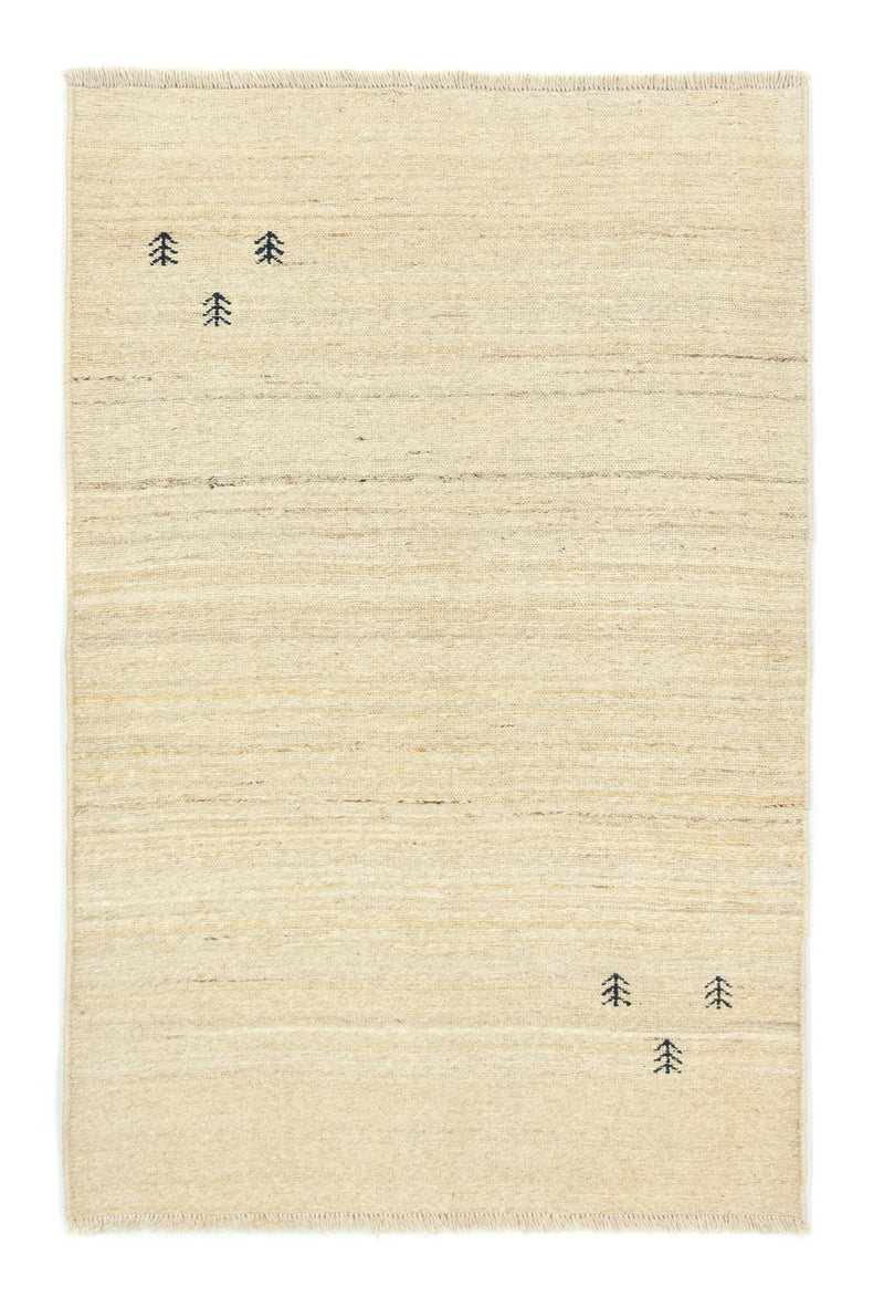 Gabbeh-matta - persisk - 166 x 108 cm - beige