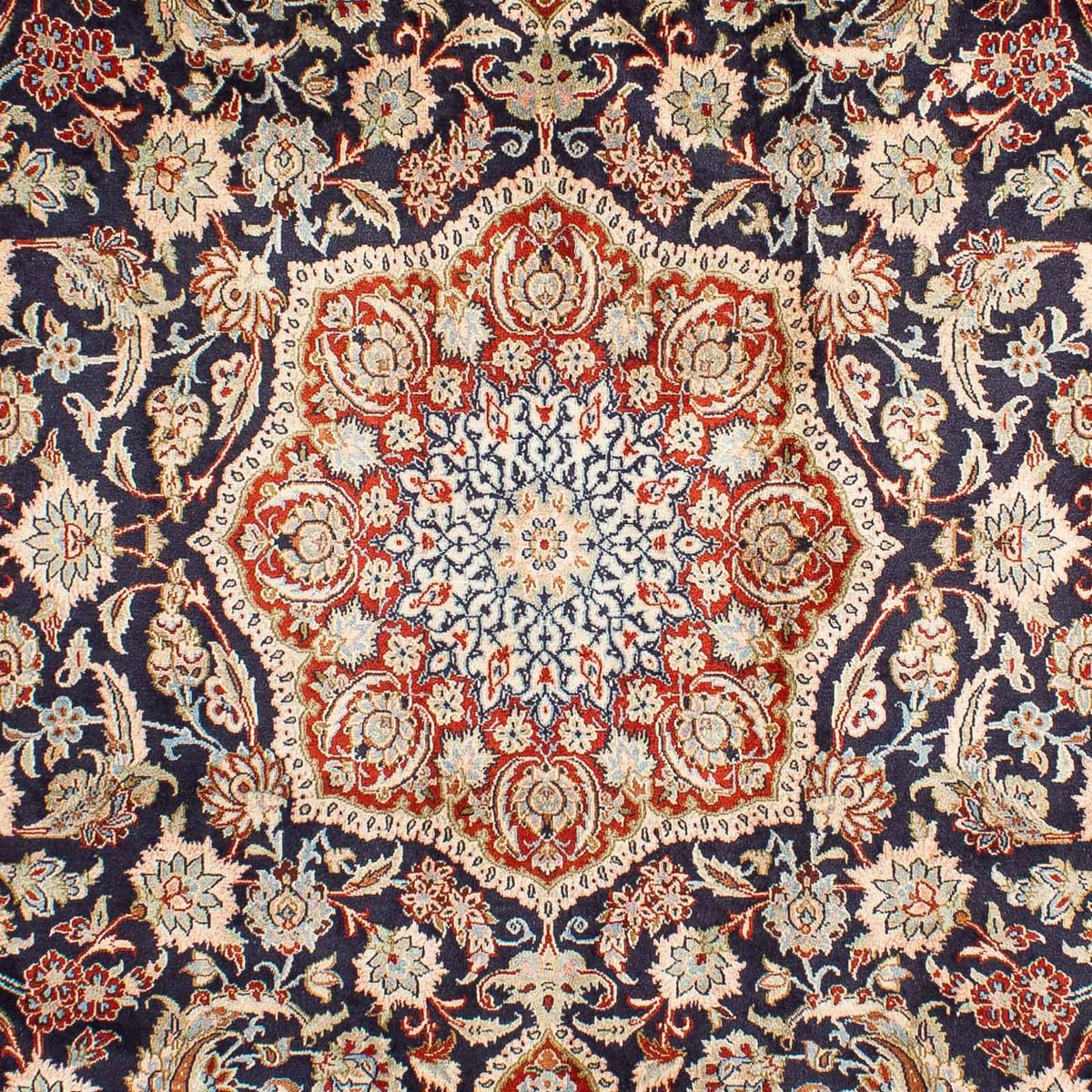 Persisk matta - Classic - 300 x 196 cm - mörkblå